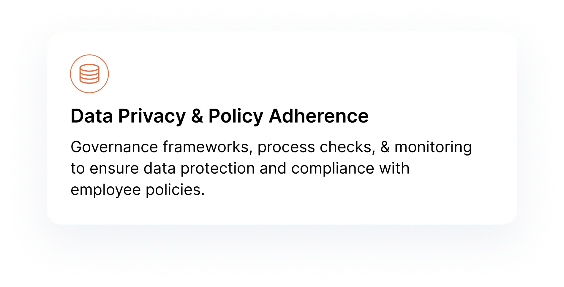 Data Privacy & Policy Adherence 