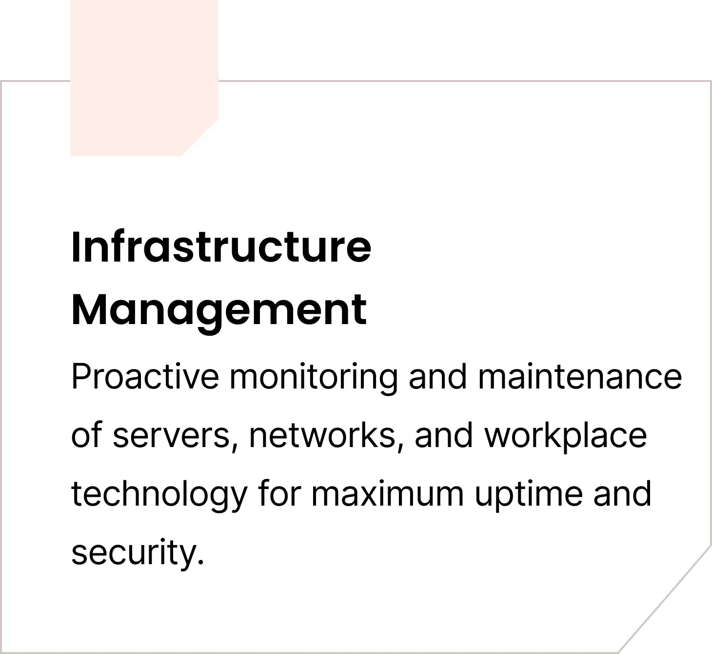 Infrastructure Management
