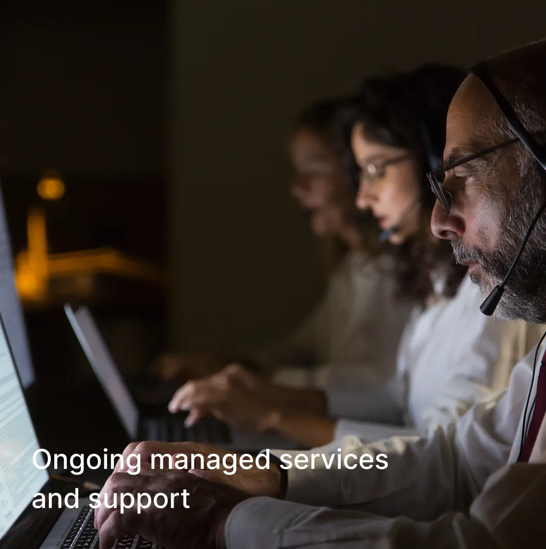 Ongoing managed services and support 