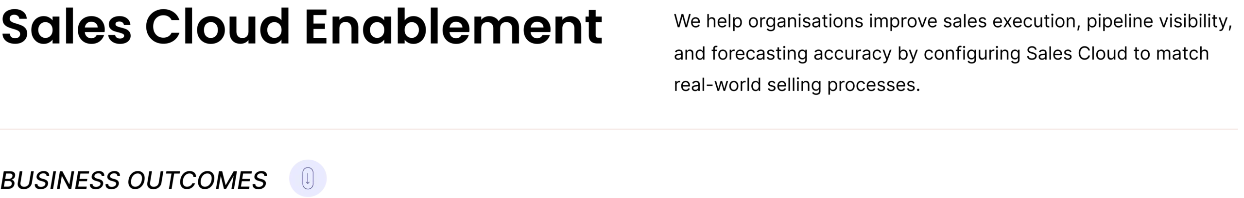 Sales Cloud Enablement 